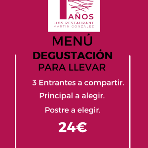 Menú degustación
