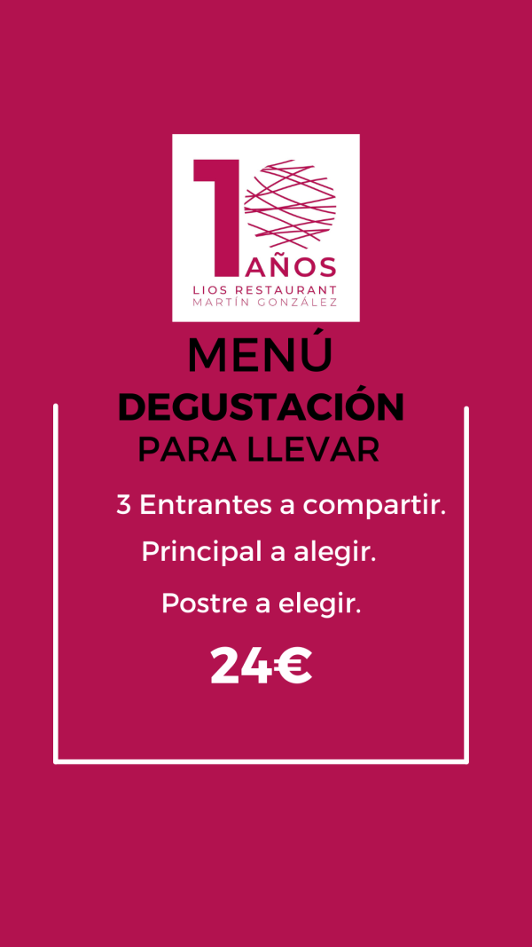 Menú degustación