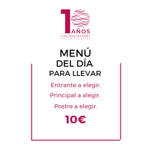 Menú del día