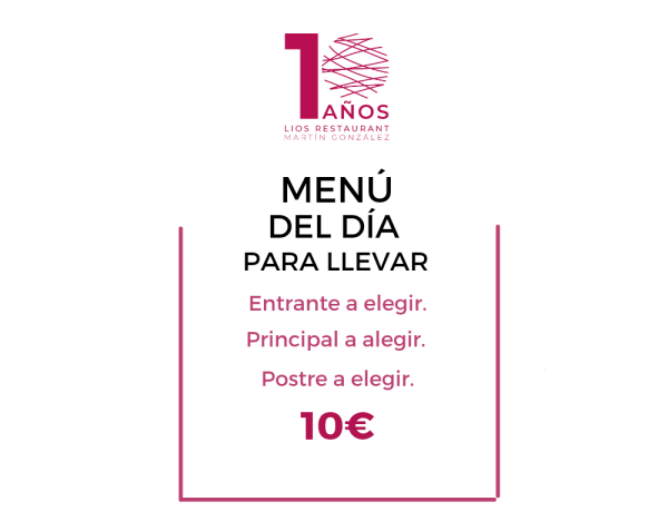 Menú del día